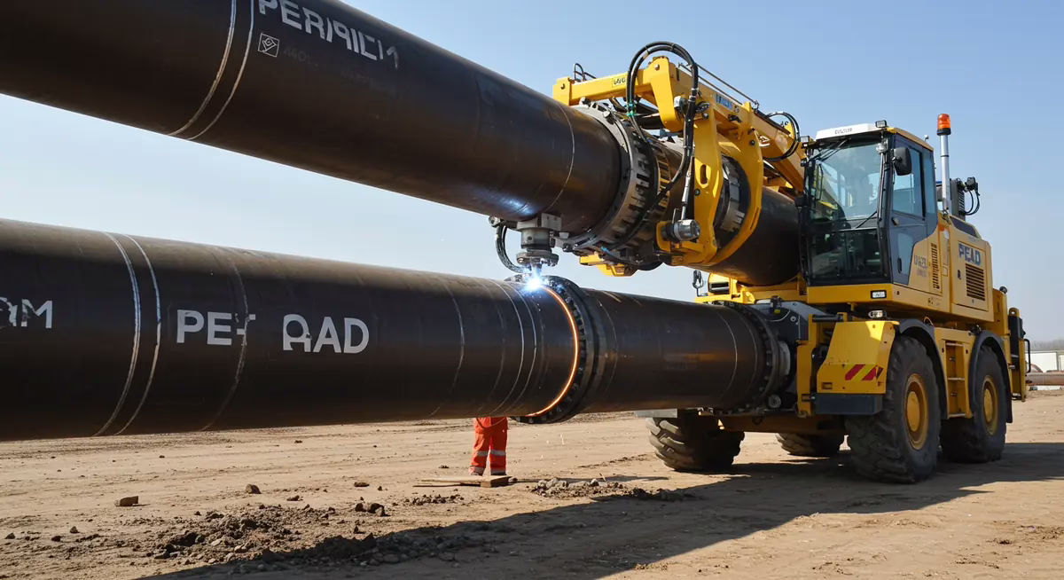 Termofusao PEAD - soldagem de tubulacoes polietileno